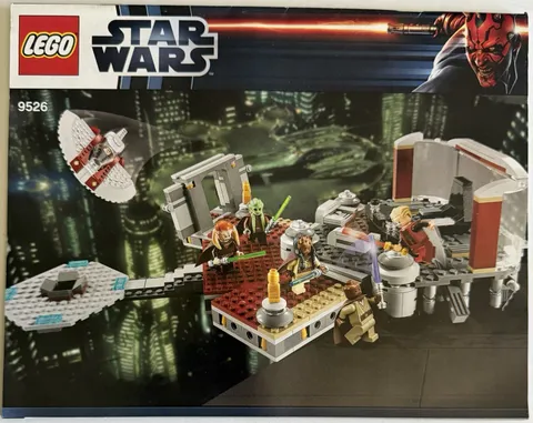 Lego Star Wars MANUAL ONLY 9526 Palpatine's Arrest Excellent Condition