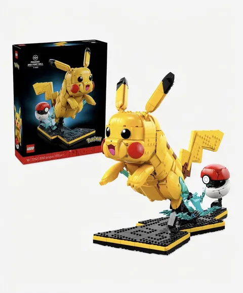 LEGO Pokémon Pikachu & Poké Ball (72152) Building Kit New Sealed