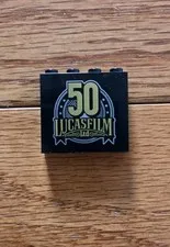 LEGO BLACK BRICK 1X4X3 LUCASFILM LTD 50 PATTERN #75308 R2-D2 STAR WARS