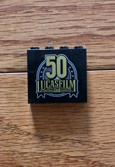 LEGO BLACK BRICK 1X4X3 LUCASFILM LTD 50 PATTERN #75308 R2-D2 STAR WARS