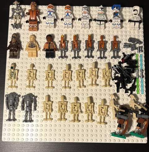 Star Wars Lego Minigure Lot