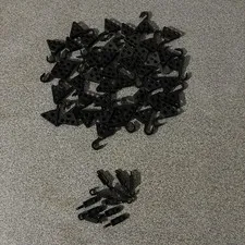 Lot Of Lego Technic Crane Hooks Metal - 70644 & 70278