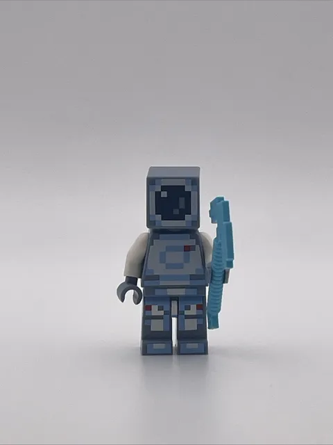 LEGO Minecraft Minifigure - Skin 4 Pixelated Spacesuit Skin Pack 2 Min037