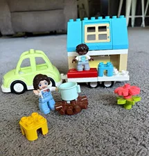 LEGO DUPLO Multicolor Vehicles Trailer & Camper Pieces, Minifigures Bulk Lot