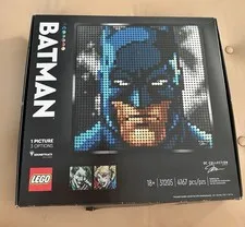 LEGO Art Jim Lee Batman Collection 31205 Limited Edition Set Open Box Sealed Bag
