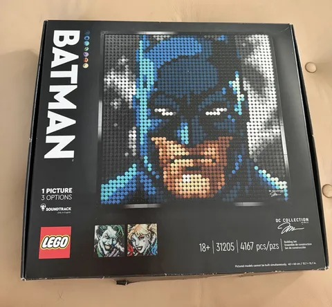 LEGO Art Jim Lee Batman Collection 31205 Limited Edition Set Open Box Sealed Bag