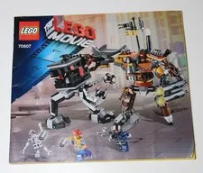 Lego 70807 The Lego Movie MetalBeard's Duel Instructions Only