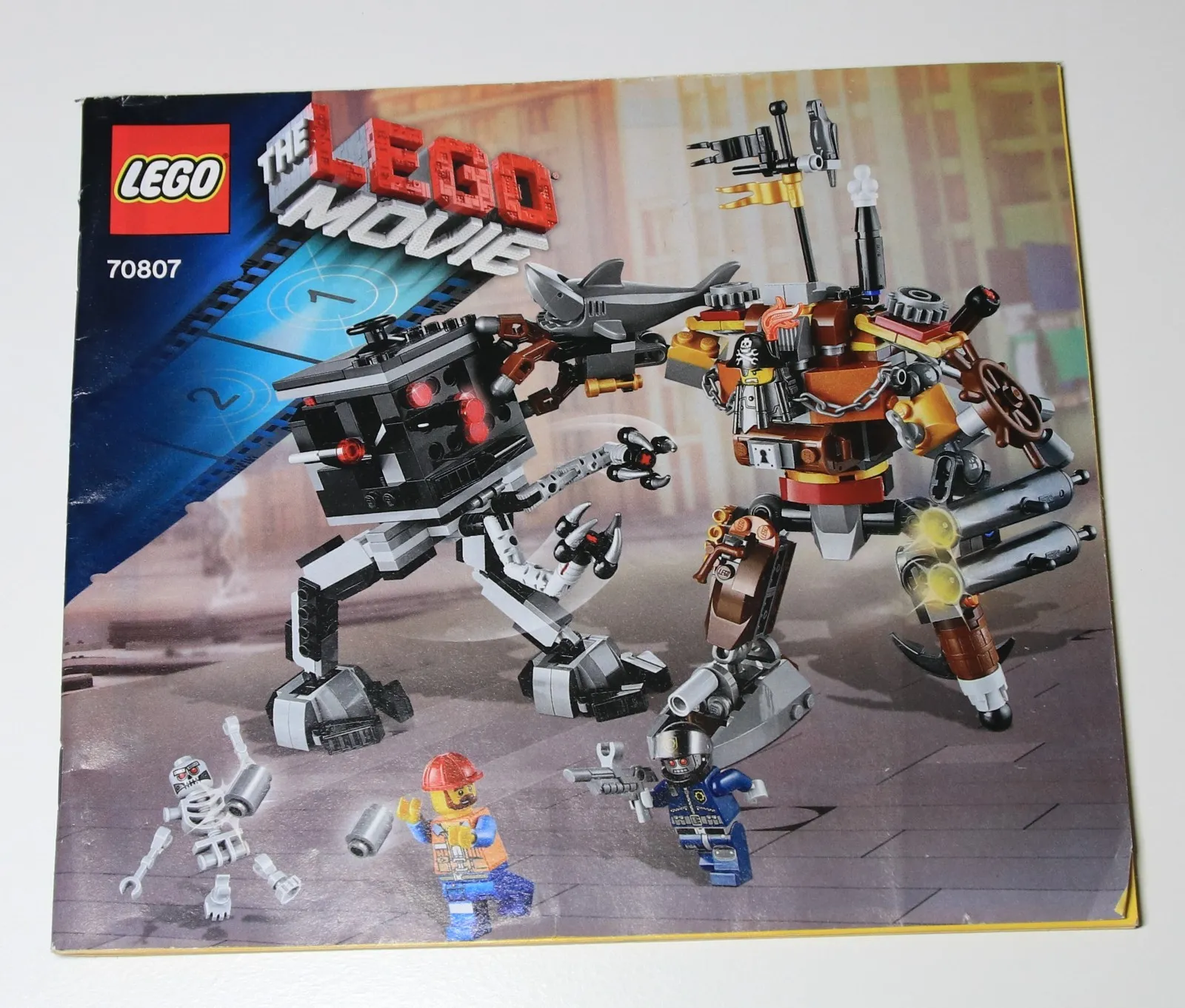 Lego 70807 The Lego Movie MetalBeard's Duel Instructions Only