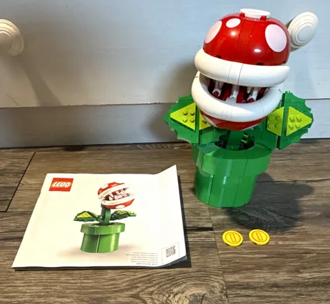 LEGO Super Mario Piranha Plant 71426 Complete Set (No box)