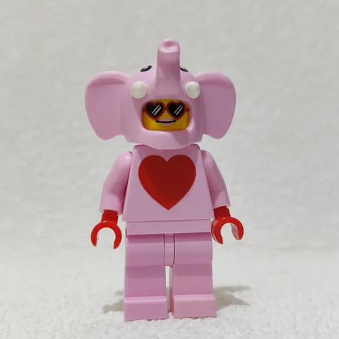 LEGO BAM 2020 Minifigure Love Elephant hol198 Valentine's Day New！