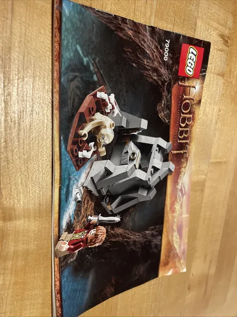 Lego LOTR Hobbit 79000 Riddles of the Ring Instruction Manual No Bricks