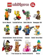 LEGO Series 24 Minifigures 71037 - Complete Series - Like New