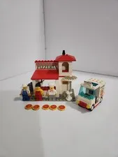 LEGO Town: Pizza-To-Go 6350 vintage - 100% complete w/ All Figures