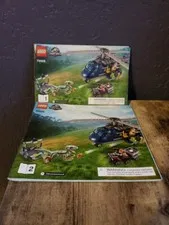 LEGO 75928 Jurassic Park Book 1 and 2 Instruction Guide MANUAL ONLY