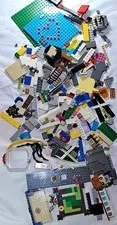 LEGO Bulk Lot Mixed Pieces & Parts Bricks Plates Baseplates Printed Multicolor
