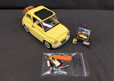 2020 Lego Creator Fiat 500 #10271 COMPLETE w/o BOX