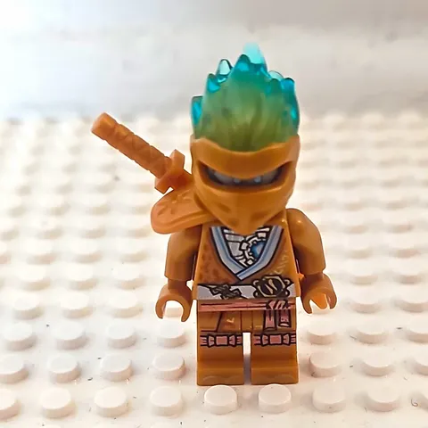 LEGO NINJAGO Ninja Minifigure ZANE w/ Sword - From Set 71739