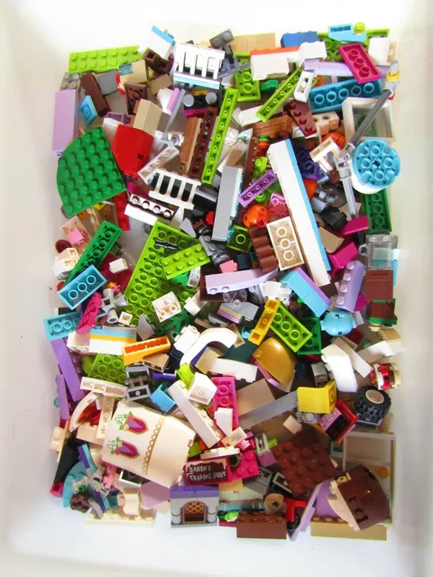 1 lb Bulk Lot LEGO Bricks Random Authentic Pieces ONE POUND Lego's.