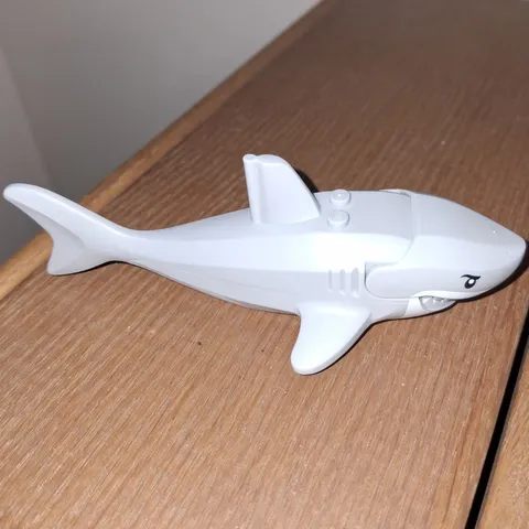 LEGO Shark Animal Figure Gray Plastic Printed Part Design ID 2IX3 Animals 1pc