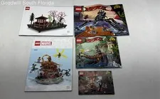 Lot Of 5 Pcs Assorted Lego Large Print Mixed Instruction Manuals For Age 3+