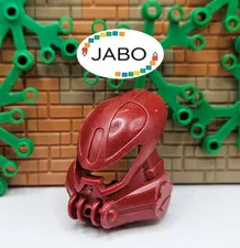 ( S17 / 4 / 10 ) LEGO Bionicle 47308 Mask Huna (Toa Metru) Red