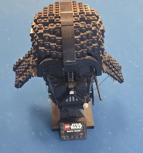 Pre-Assembled LEGO 75304 Darth Vader Helmet Display Bust - Star Wars Collectible