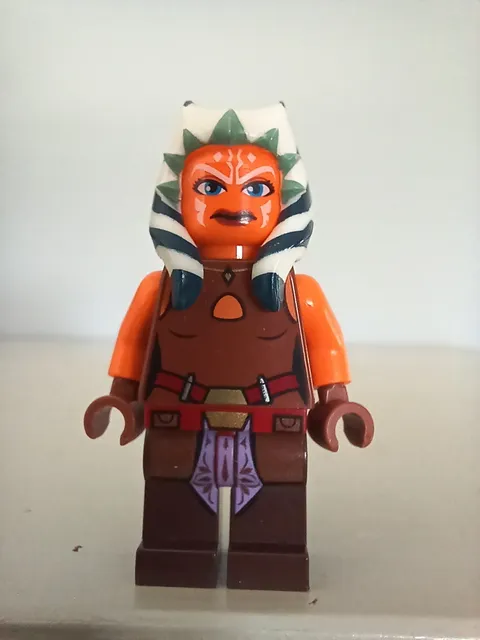 Lego Star Wars Minifigure Ahsoka Tano Padawan Backless Vest Belt