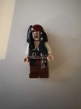 LEGO Cannibal Captain Jack Sparrow 4182 Pirates of Caribbean figure minifigure