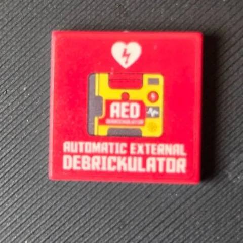 debrickulator Custom printed LEGO 2x2 tile
