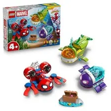 LEGO ǀ Marvel Spidey: Underwater Vehicles - SuperHero Toy w/ 3 Submarines & 3 Mi