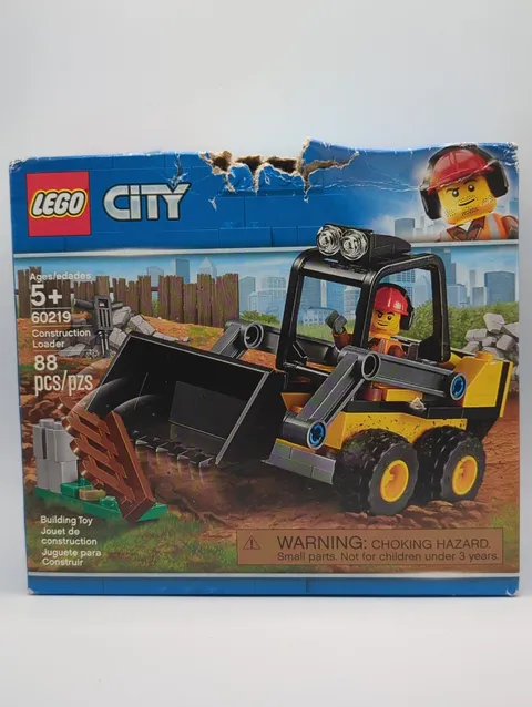 LEGO City Construction Loader 60219 88 pcs Building Toy New