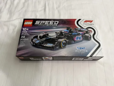 LEGO SPEED CHAMPIONS BWT Alpine F1 Team A524 Race Car 77248 Formula 1 NEW Sealed