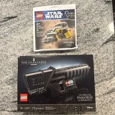Lego 40917 The Darksaber GWP Star Wars Mandalorian 30728 The Razor Crest New!