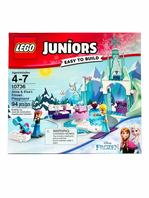 (RETIRED SET) Lego Juniors Disney Frozen Anna & Elsa's Frozen Playground(10736)