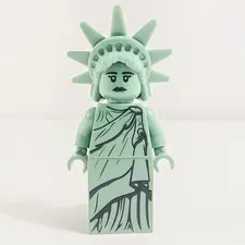 Lego Lady Liberty Minifigure Town City 40519 twn443