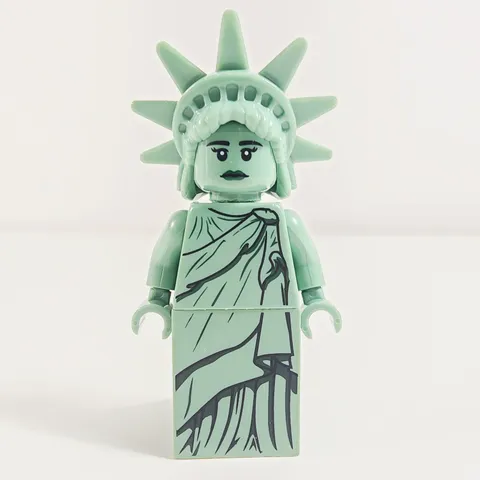 Lego Lady Liberty Minifigure Town City 40519 twn443