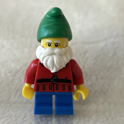 Lego Lawn Gnome Minifigure Collectible Series 4 8804 CMF col049 16c