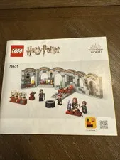 LEGO® Harry Potter 76431 Hogwarts Castle: Potions Class Instruction Manual Only!
