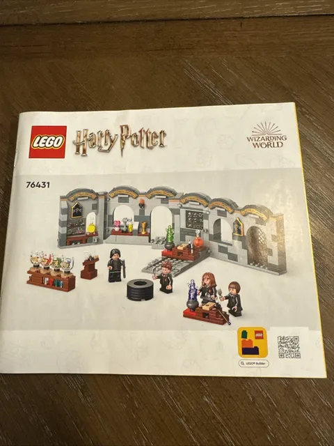 LEGO® Harry Potter 76431 Hogwarts Castle: Potions Class Instruction Manual Only!