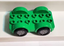 Lego Duplo Green Car Base With Fenders