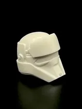 Lego Star Wars Imperial Remnant Minifigure Helmet Misprint Rare Error Monochrome