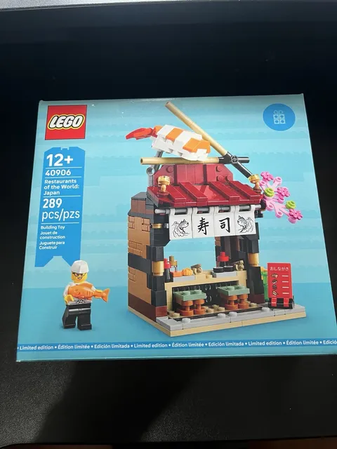LEGO 40906 Restaurants of the World Japan Brand New Sealed In Hand Ships Now