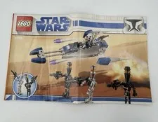 Lego Star Wars 8015 Instructional Manual Only 2009