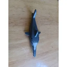 Lego Swordfish Shark Dark Grey from sets 60095, 60221, 70413~Sawfish