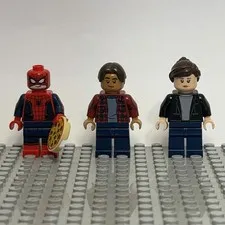 LEGO Marvel Spider-Man 40343 Minifigure Bundle SH0420 SH0601 SH0602 Genuine