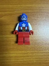 LEGO Captain America Minifigure Short Legs sh250 Super Heroes Mighty Micros 