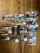 LEGO Star Wars Instruction Manual Lot (13) Includes 75342 75270 75208 40407 +