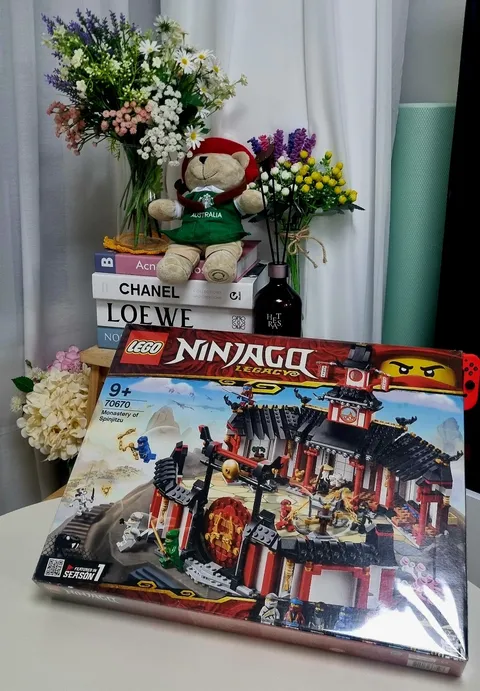 Lego Ninjago 70670 Monastery of Spinjitzu Retired Rare Set The New Sealed In Box