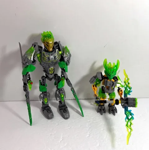 LEGO Bionicle: Lewa Uniter of Jungle 71305 & Protector of Jungle 70778