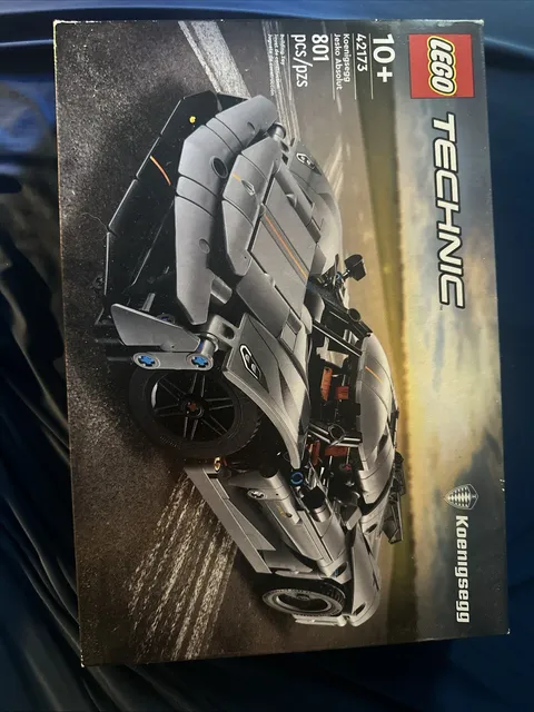 LEGO Technic Koenigsegg Jesko Absolut Grey Hypercar 42173